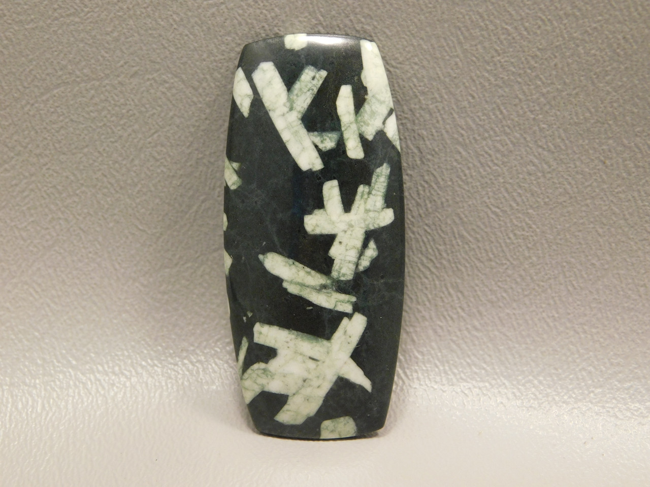 Chinese Writing Stone Cabochon Semi Precious Gemstone #5