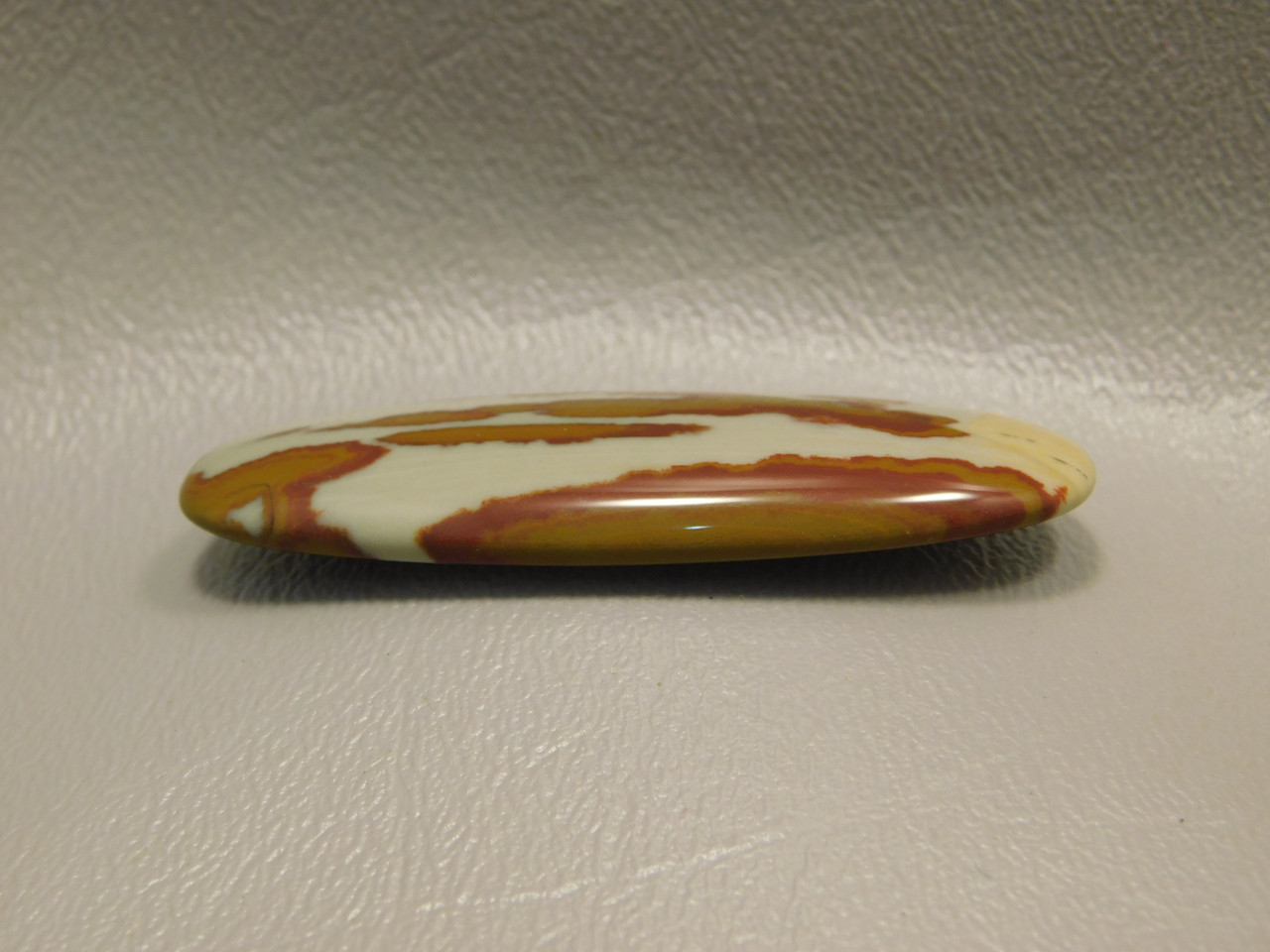 Owyhee Picture Jasper Loose Stone Cabochon Thin Oval Red #2