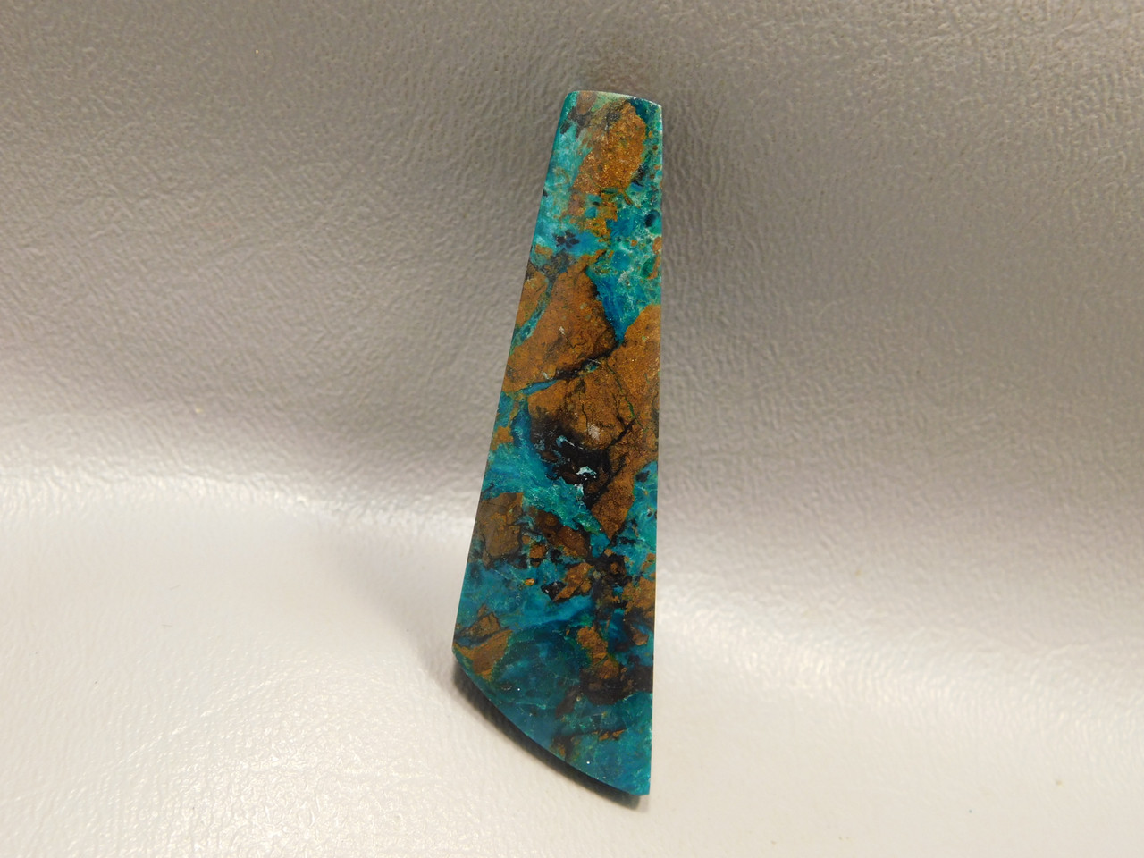 Arizona Chrysocolla Malachite Drilled Gemstone Large Bead Pendant #2