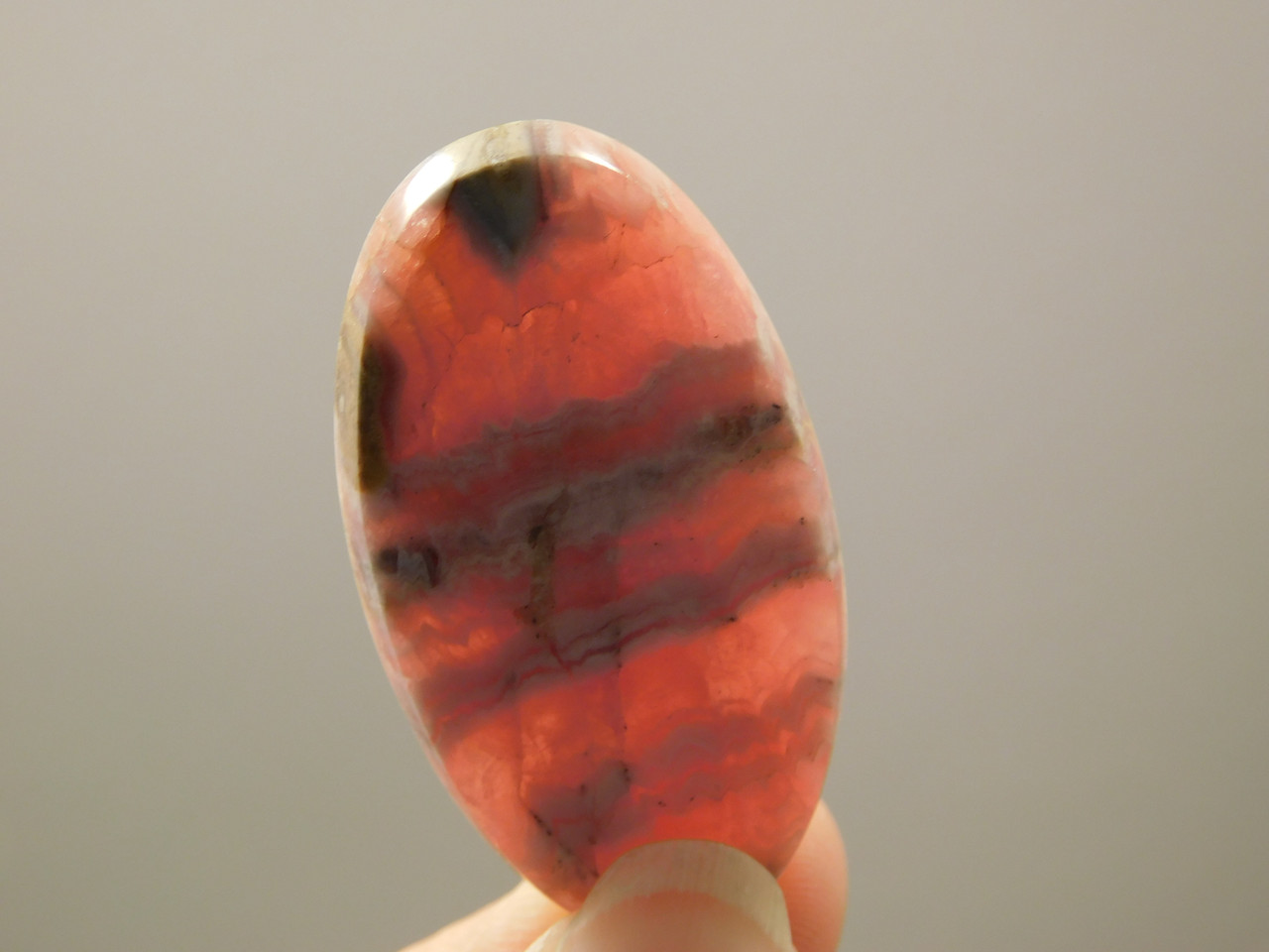 Cabochon Stone Pink Rhodochrosite Semi Precious Gemstone #18