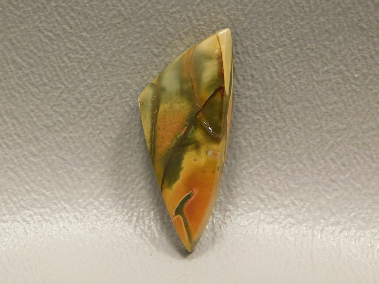 Cherry Creek Jasper Cabochon Semiprecious Stone Triangle #5