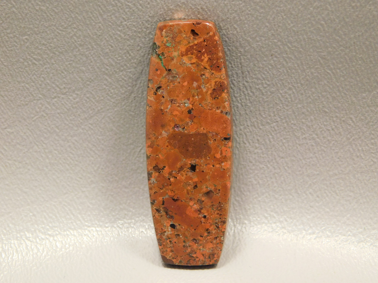 Stone Cabochon Native Copper in Red Kingston Ore #13