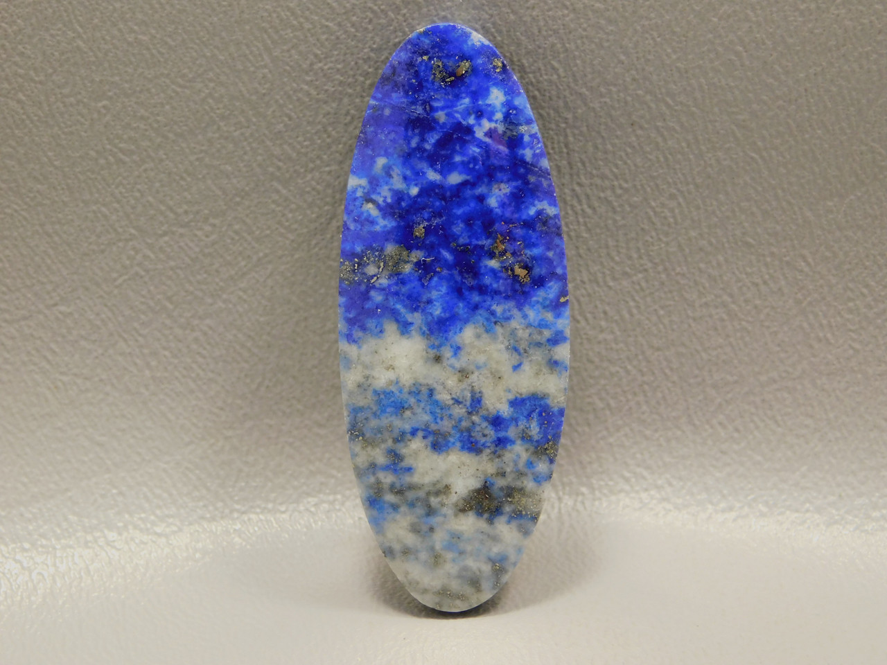 Lapis Lazuli with Pyrite Drilled Stone Bead Pendant #1