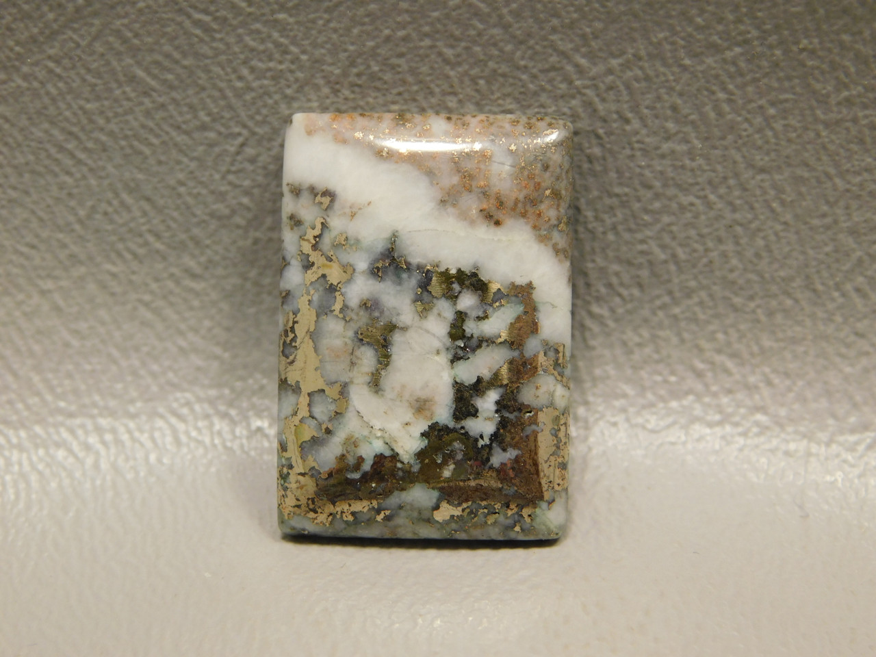 Mohawkite Stone Cabochon Rectangle Semi Precious Gemstone  #3