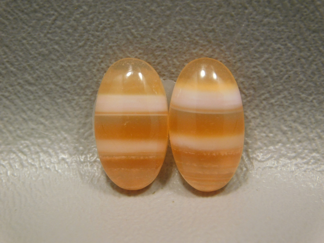 Carnelian Jewelry Supplies Stones Cabochons Matched Pairs #15