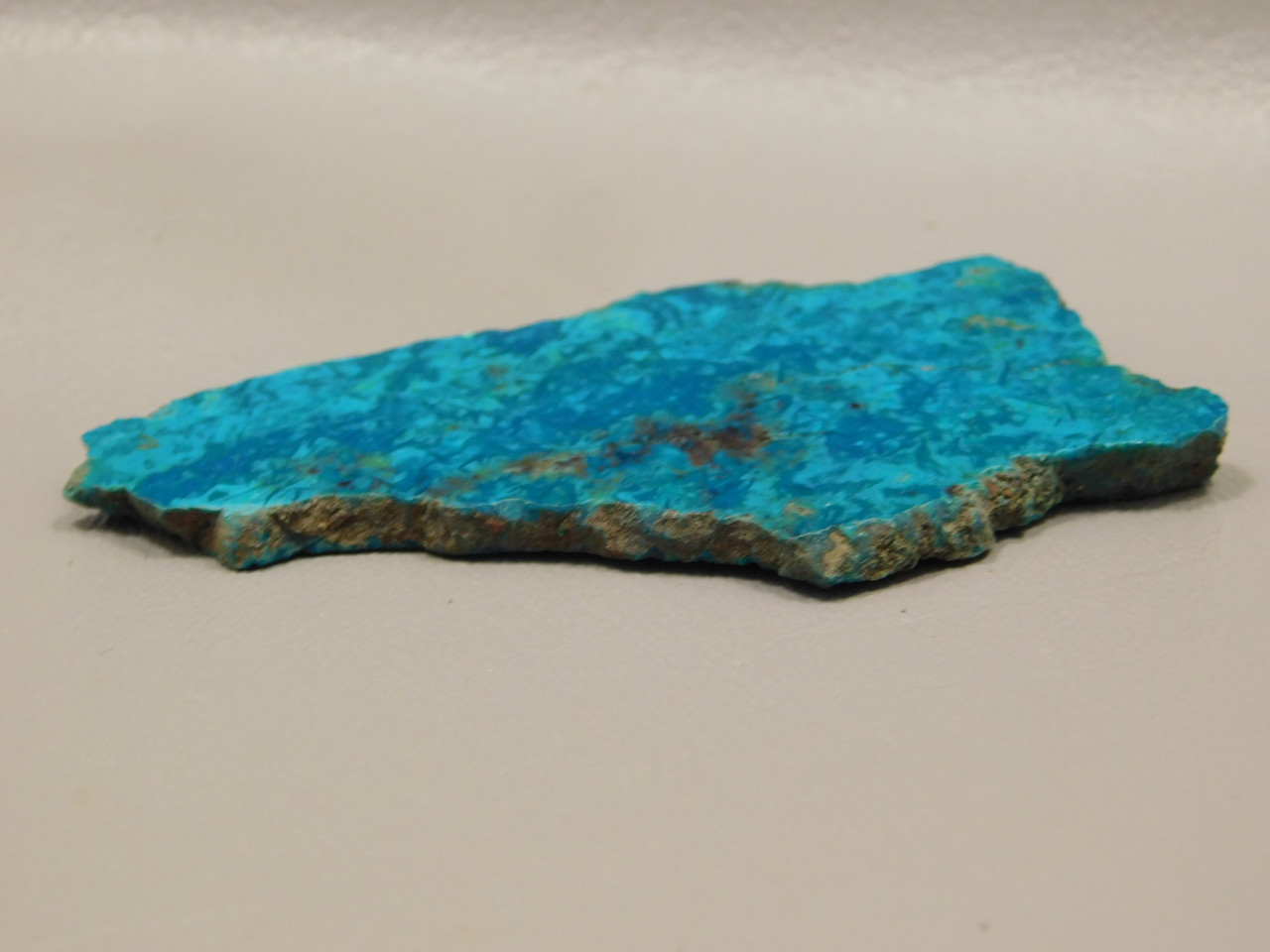 Blue Chrysocolla Shattuckite Organic Stone Slab Cabochon #S9