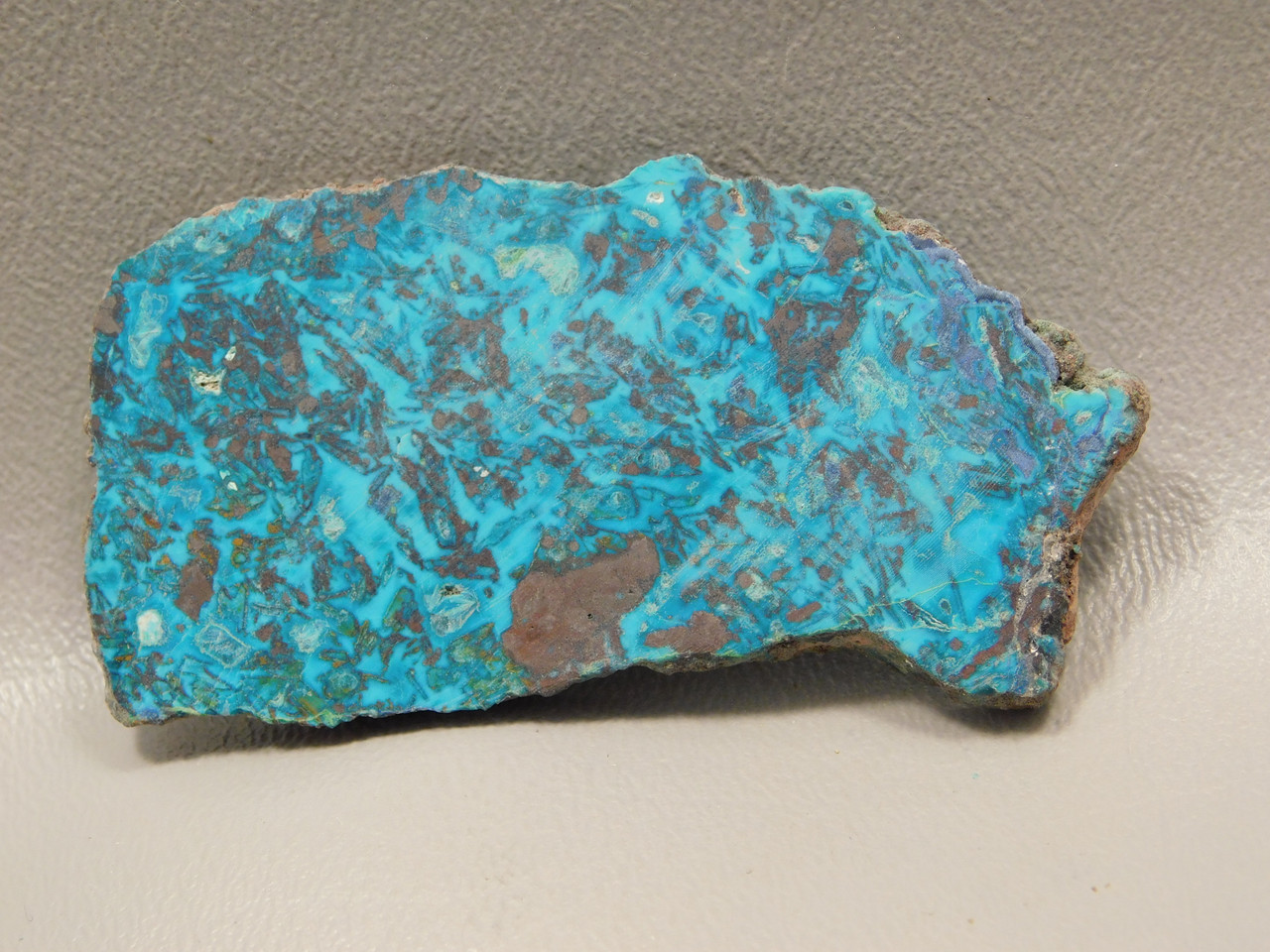 Chrysocolla Shattuckite Blue Stone Polished Slab Cabochon #S13