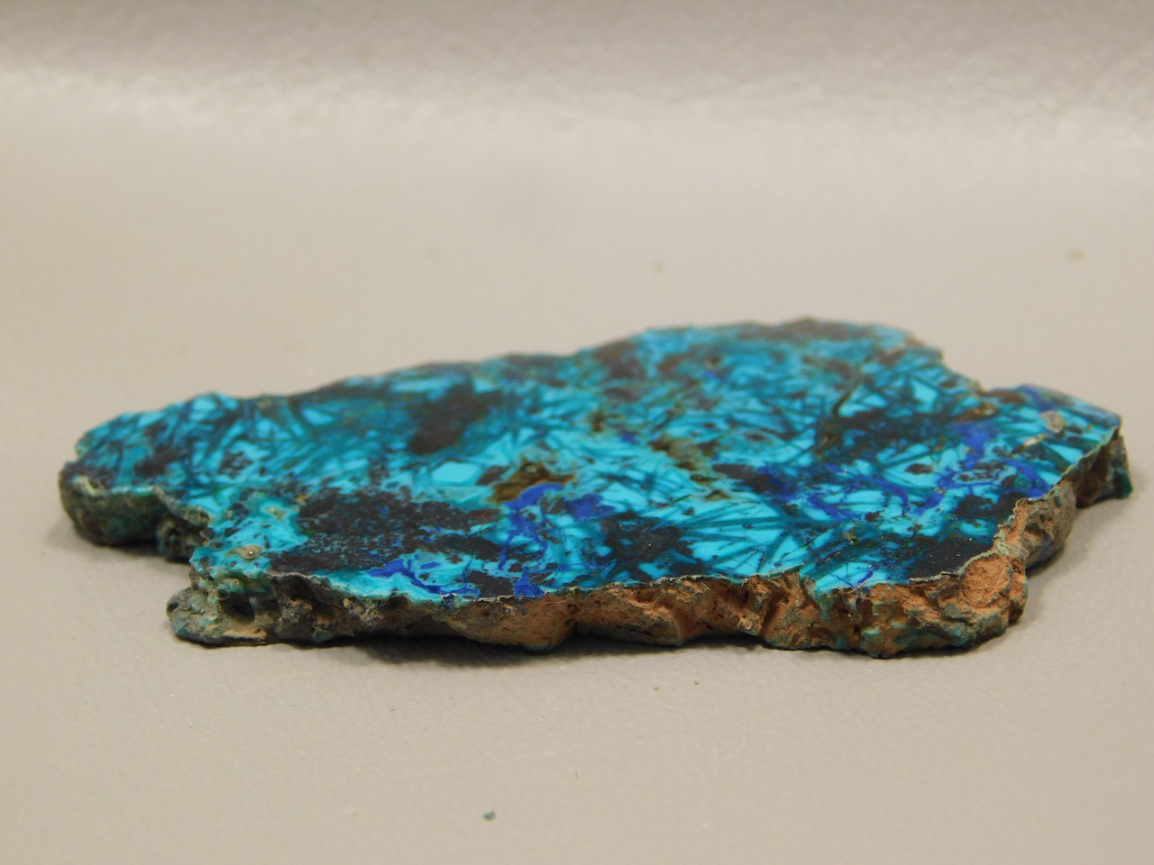 Chrysocolla Shattuckite Polished Stone Slab Large Cabochon #S21