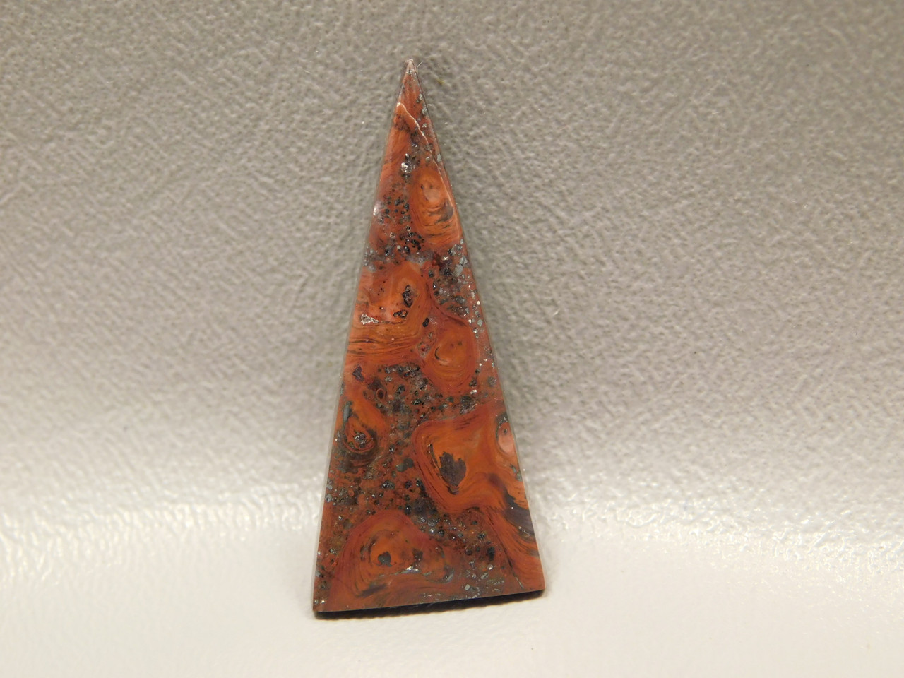 Mary Ellen Jasper Triangle Jewelry Stone Cabochon #17