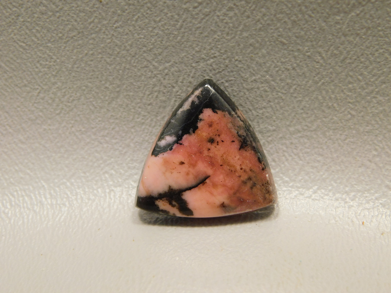 Rhodonite Pink Triangle Semiprecious Stone Cabochon Australia #23