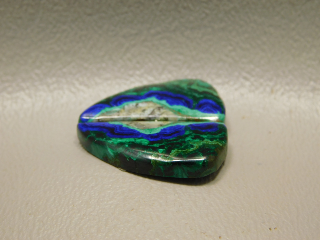 Azurite Malachite Freeform Stones Matched Pairs Cabochons #25