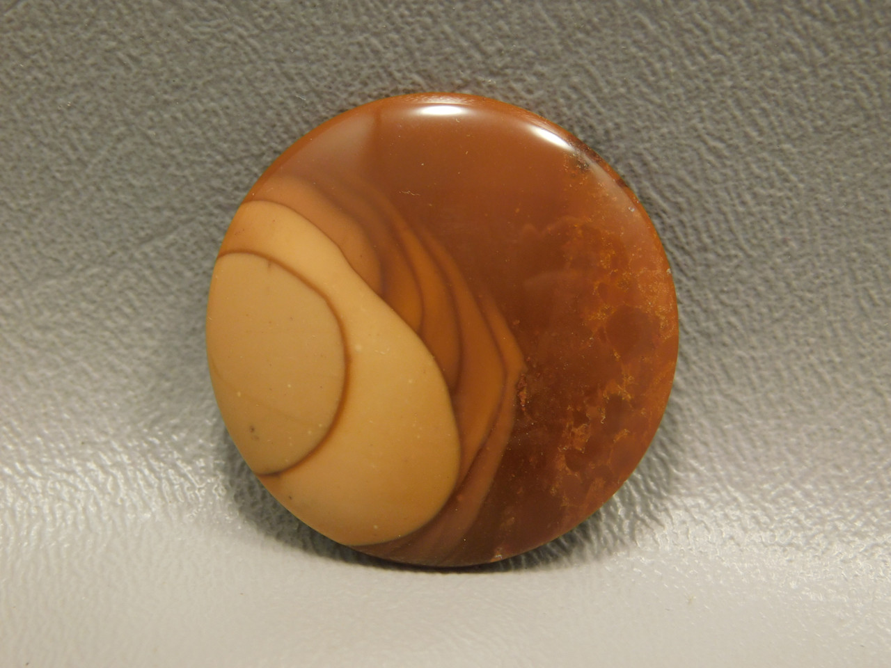 Bruneau Jasper 30.5 mm Round Stone Cabochon #6