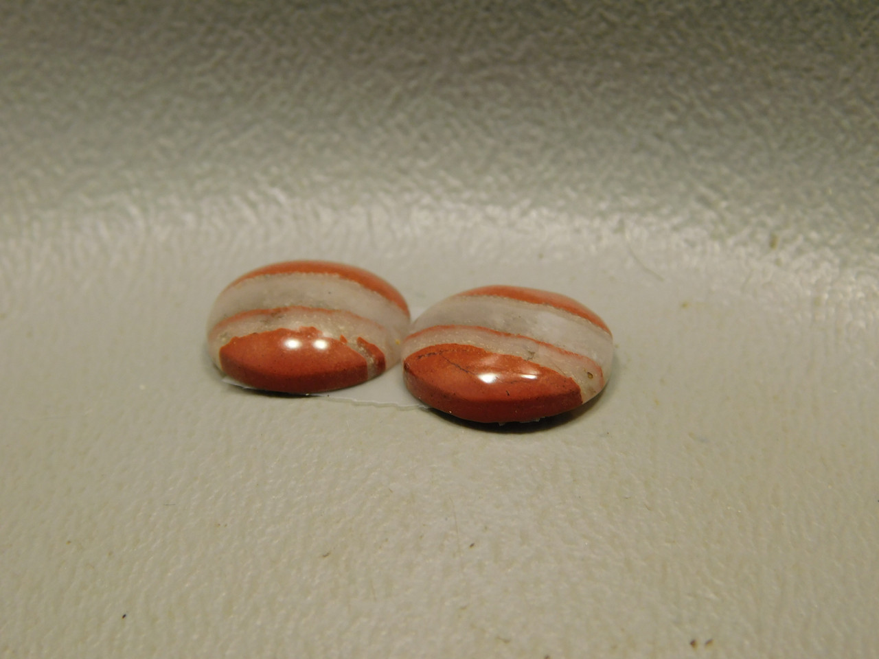 Red Jasper Matched Pair Cabochons #13