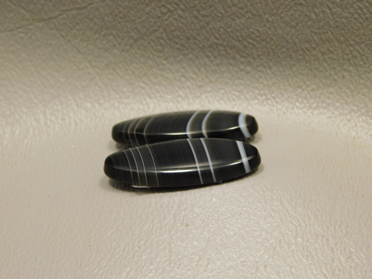 Tuxedo Agate Matched Pair Cabochons #13