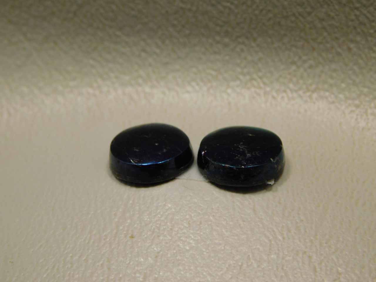 Covellite Matched Pair Cabochons #33