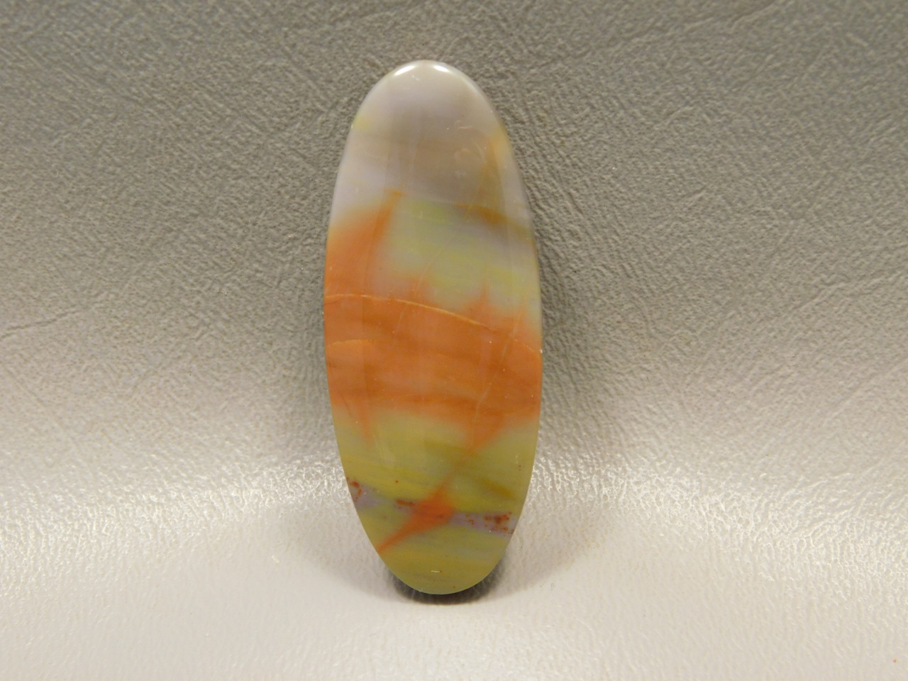 Arizona Rainbow Petrified Wood Stone Bead Pendant #2