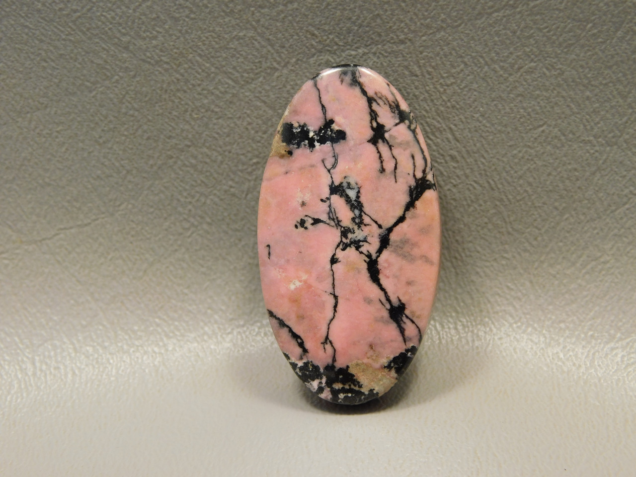 Rhodonite Stone Bead Pendant #5