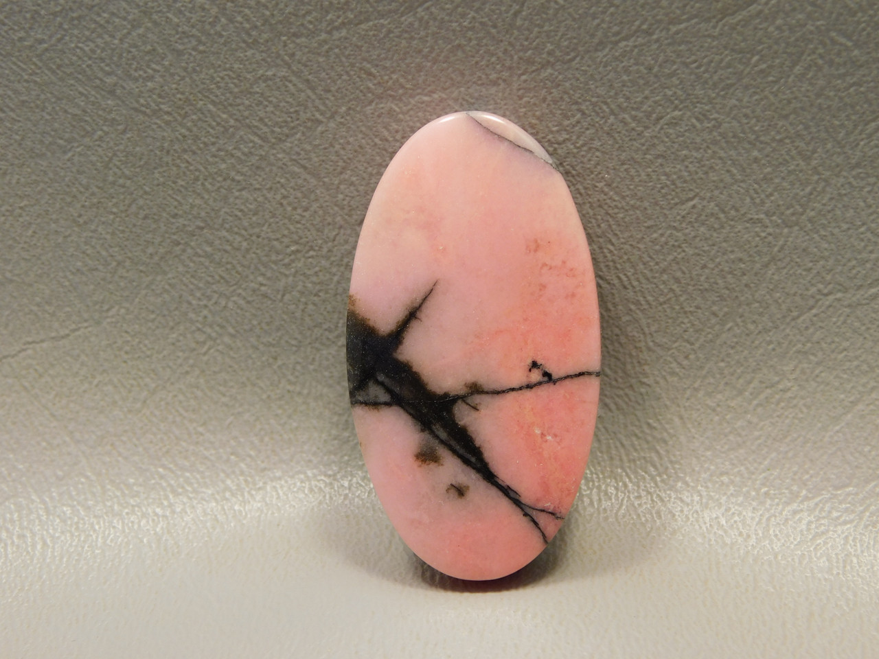 Rhodonite Stone Bead Pendant #6