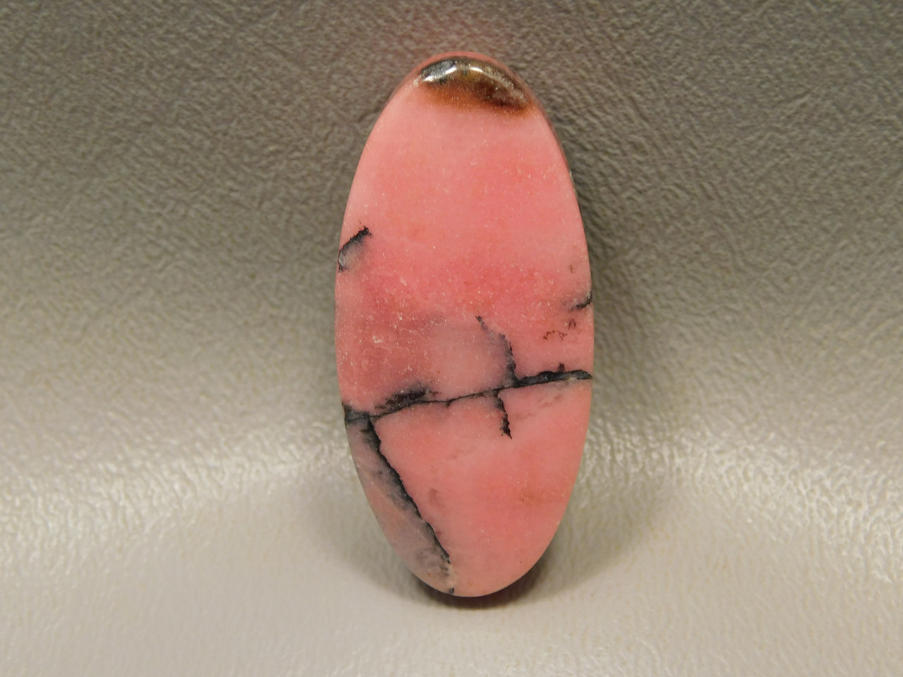 Rhodonite Stone Bead Pendant #7