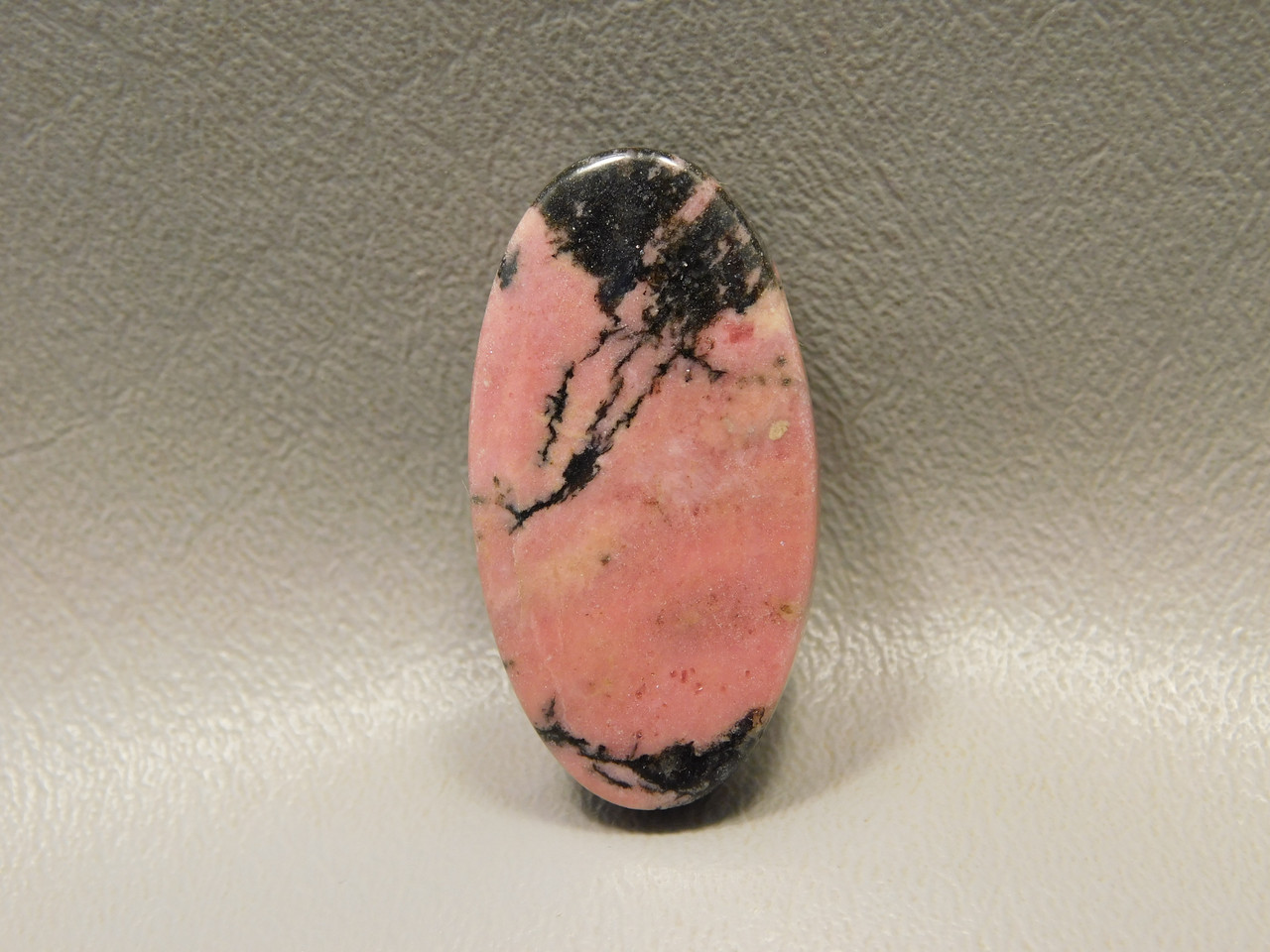 Rhodonite Stone Bead Pendant #9