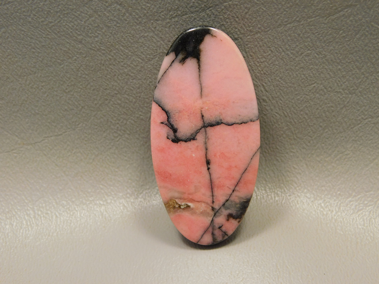 Rhodonite Stone Bead Pendant #10