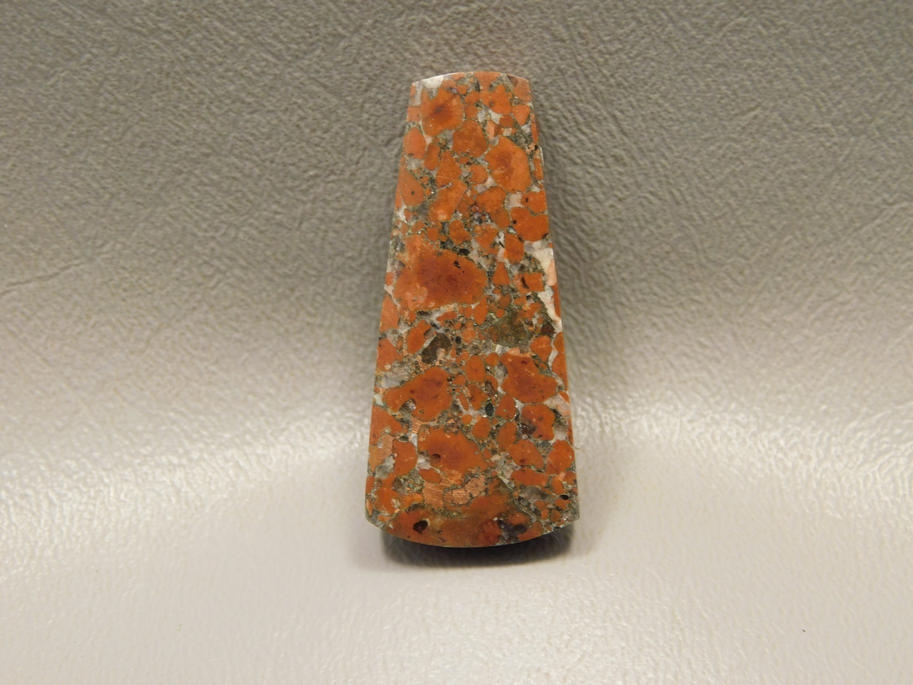 Copper Rose Stone Bead Pendant #9