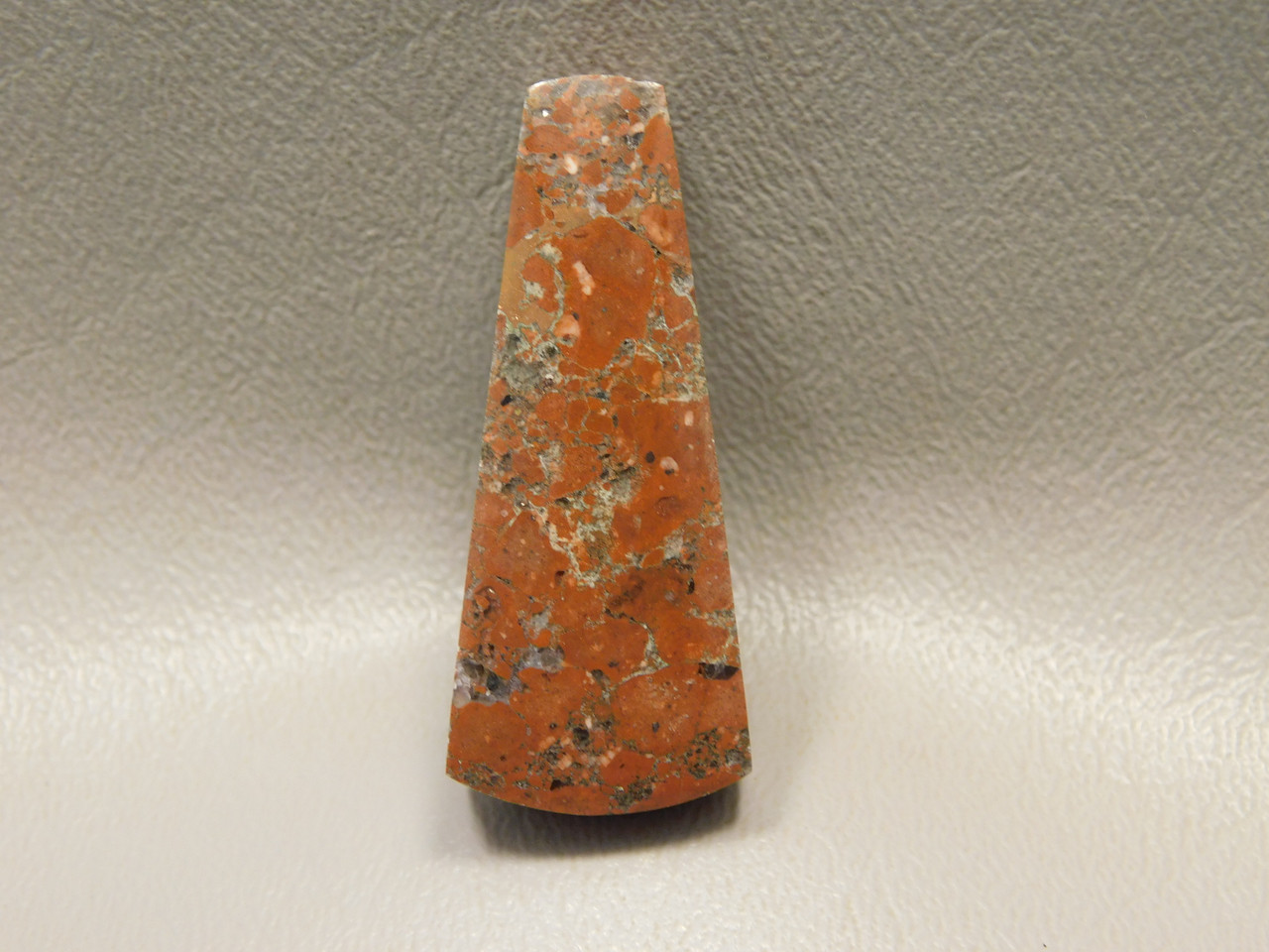Copper Rose Stone Bead Pendant #11