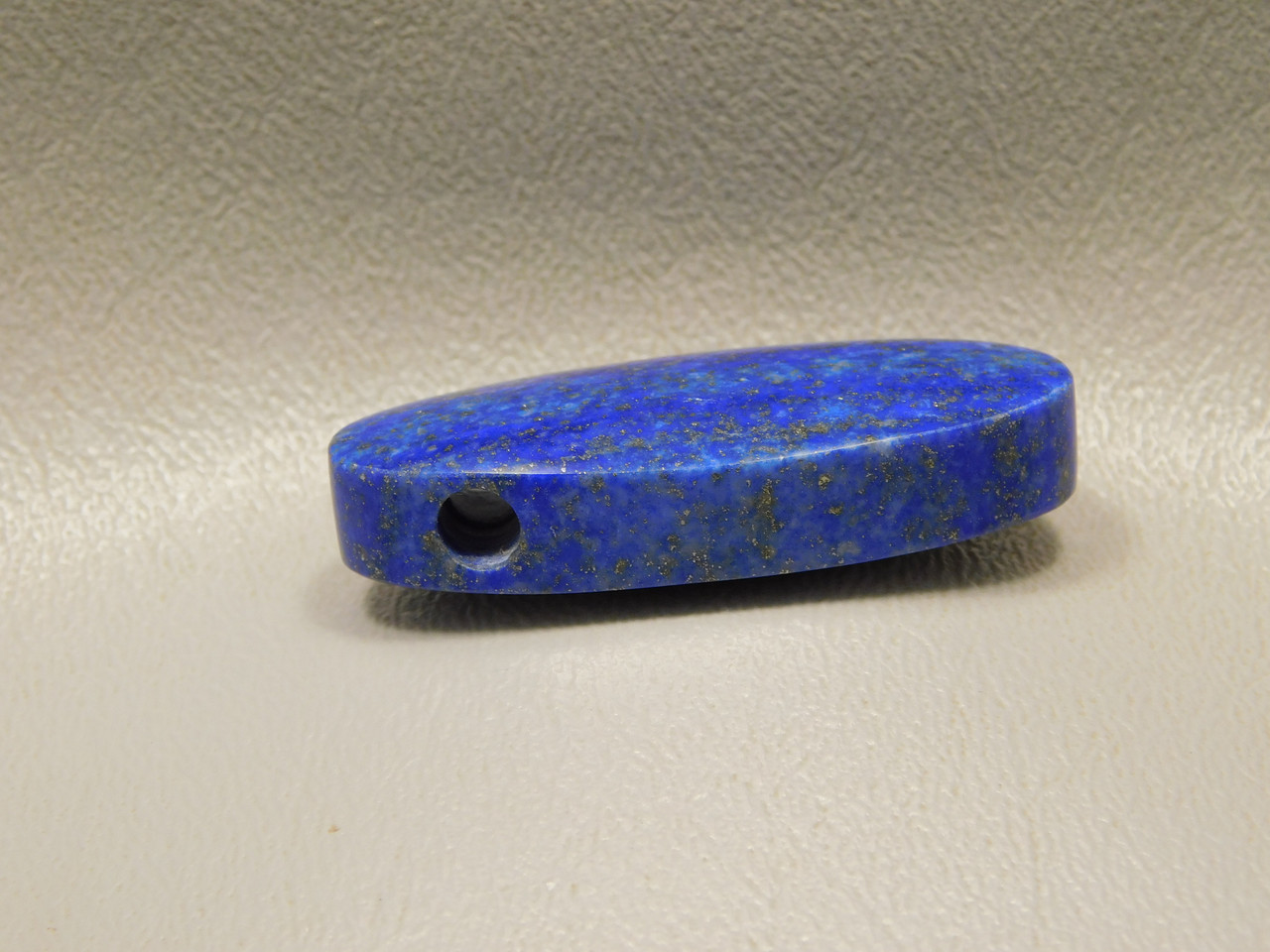 Lapis Lazuli Drilled Stone Bead Pendant #12