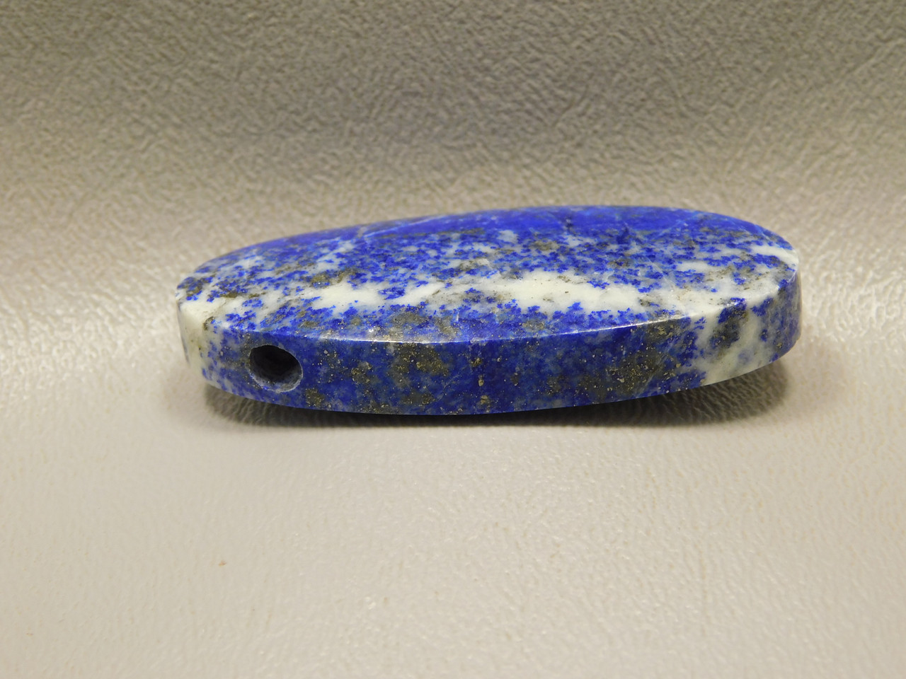 Lapis Lazuli Drilled Stone Bead Pendant #9
