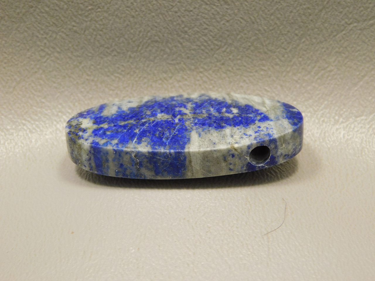 Lapis Lazuli Drilled Stone Bead Pendant #7