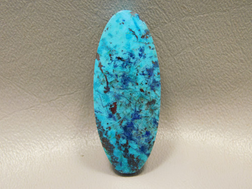Chrysocolla Shattuckite Stone Bead Pendant #7