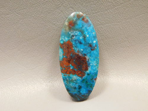 Chrysocolla Shattuckite Stone Bead Pendant #4