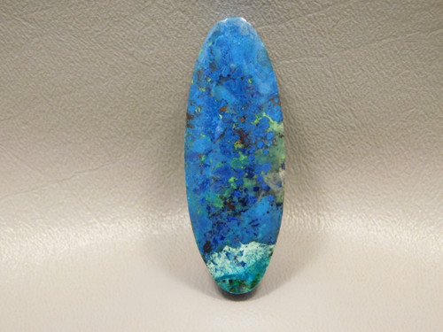 Chrysocolla Shattuckite Stone Bead Pendant #7