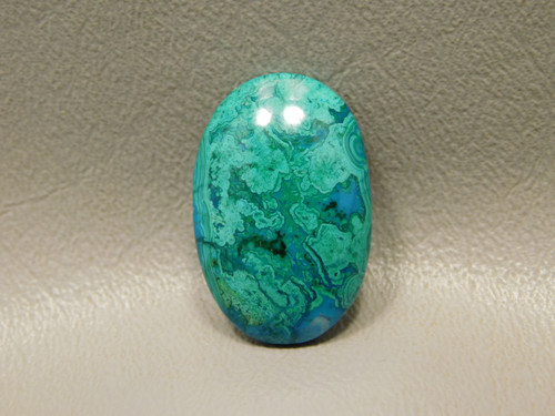 Chrysocolla-Malachite Cabochon #12
