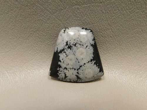 Snowflake Obsidian Cabochon #21