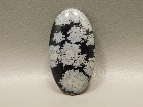 Snowflake Obsidian Cabochon #12