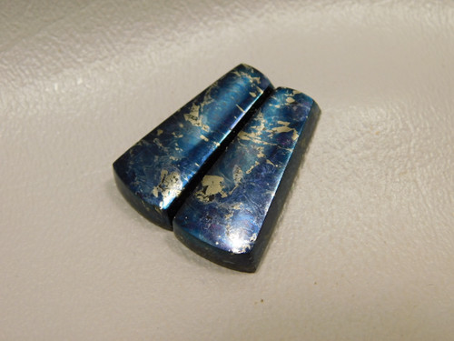 Covellite Matched Pair Cabochons #1