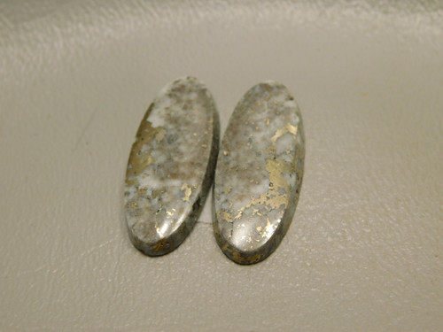 Mohawkite Matched Pair Cabochons #7