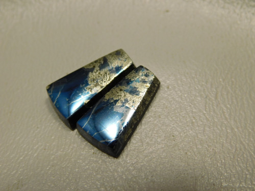 Covellite Matched Pair Cabochons #8