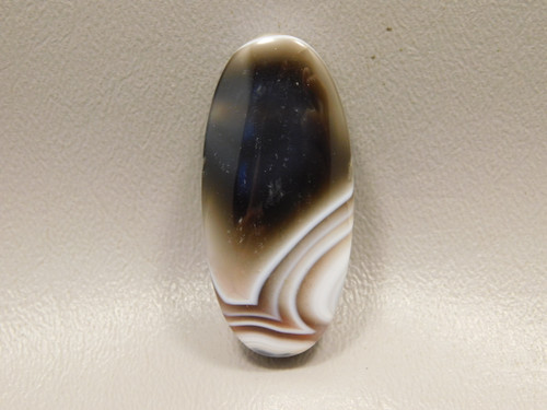 Botswana Agate Stone Bead Pendant #1