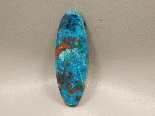 Chrysocolla Shattuckite Stone Bead Pendant #11