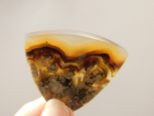 Priday Plume Agate Cabochon #13