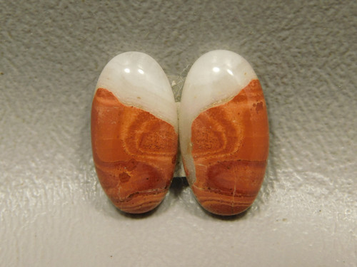 Red Jasper Matched Pair Cabochons #17