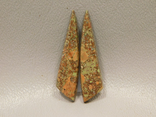 Copper Rose Matched Pair Cabochons #6