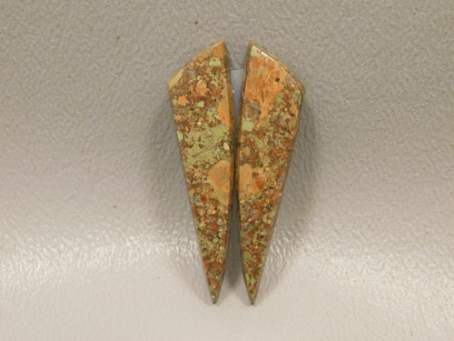 Copper Rose Matched Pair Cabochons #6