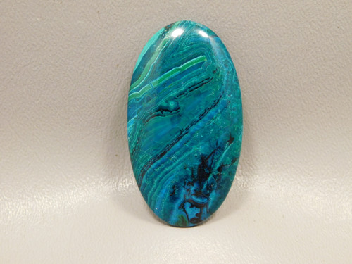 Chrysocolla-Malachite Cabochon #17