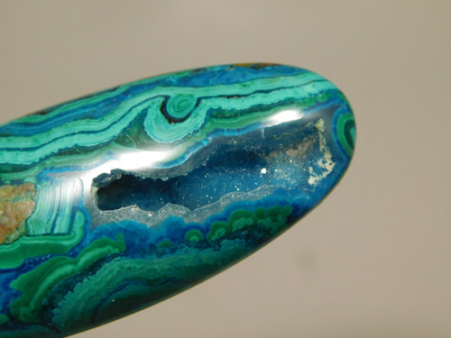 Chrysocolla-Malachite Drusy Crystals Large Cabochon #XL10
