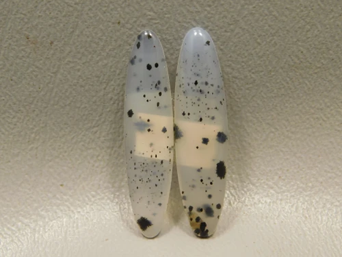 Montana Agate Matched Pair Cabochons #1