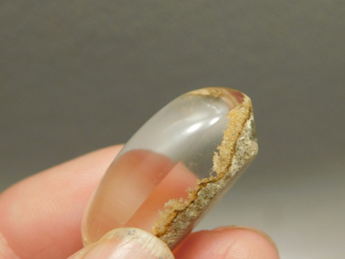 Lodolite or Garden Quartz Cabochon #6