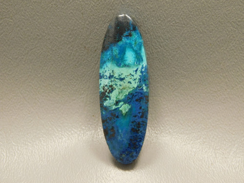 Chrysocolla Shattuckite Stone Bead Pendant #9